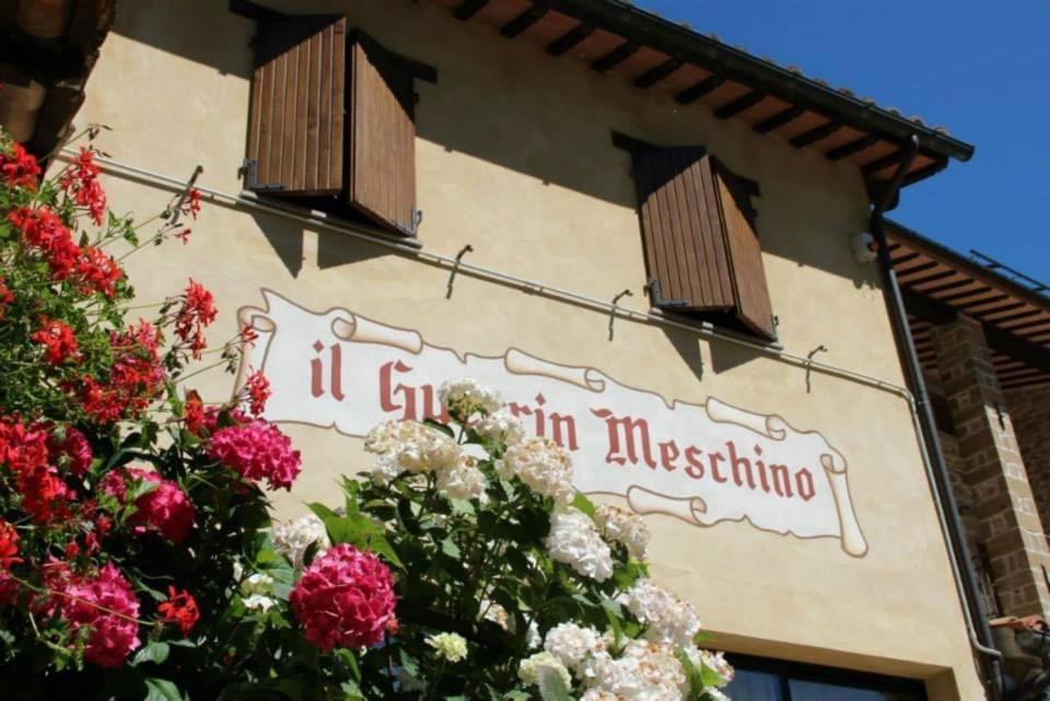 Guerrin Meschino Hotell Montemonaco Eksteriør bilde